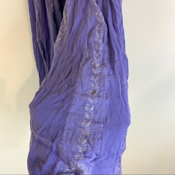 Free People FP One Paisley Vine Cut Out Dress Top - Picture 11 of 15